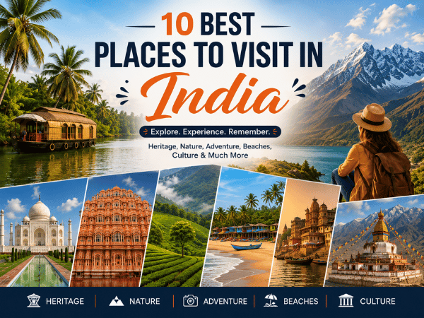 10 Best Places to Visit in India for an Unforgettable Trip