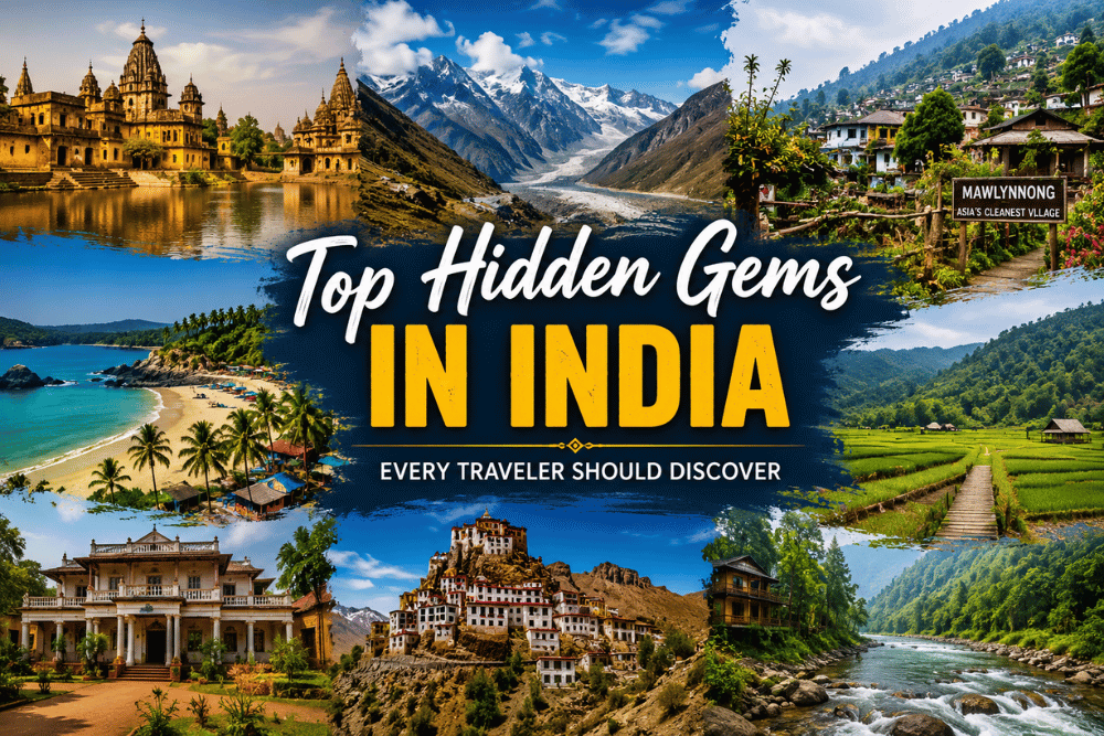 Hidden gems in India featuring peaceful offbeat travel destinations